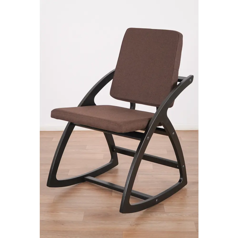 Фото 15 Стул Glider Стул-качалка 50x91x62 см рогожка цвет коричневый Фото 15 Стул Glider Стул-качалка 50x91x62 см рогожка цвет коричневый