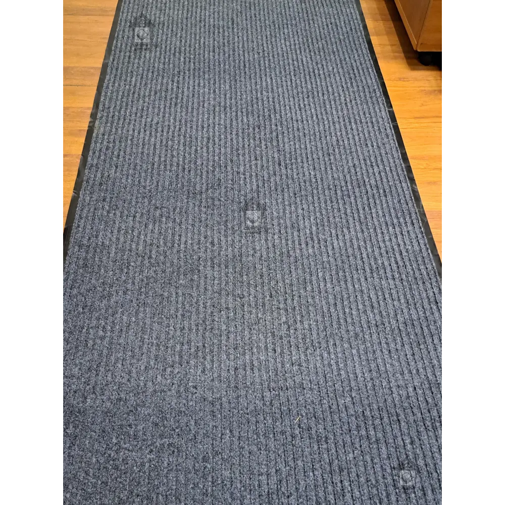 Фото Ковровая дорожка Qingdao 1x9 м полиэстер цвет серый