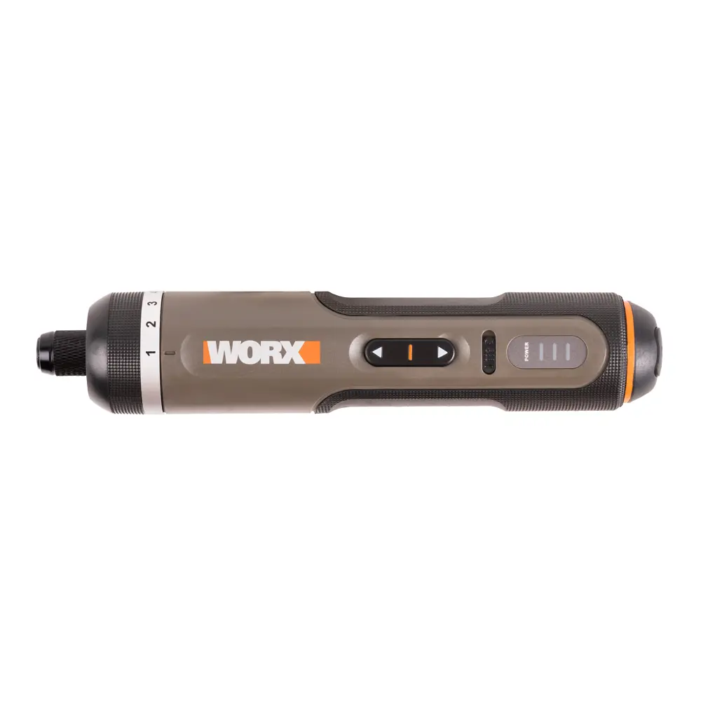 Фото 6 Отвертка аккумуляторная Worx WX242, 4 В Li-Ion 1 Ач с комплектом оснастки Фото 6 Отвертка аккумуляторная Worx WX242, 4 В Li-Ion 1 Ач с комплектом оснастки