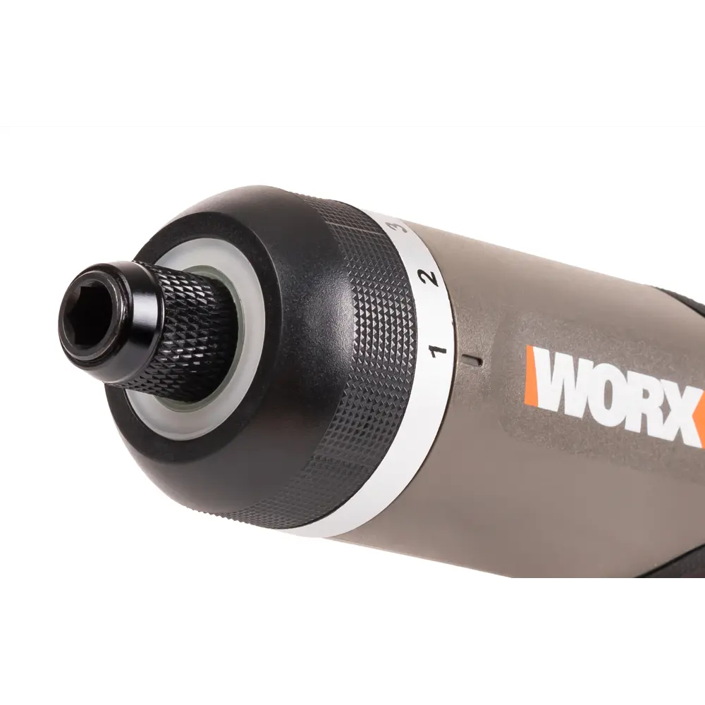 Фото 8 Отвертка аккумуляторная Worx WX242, 4 В Li-Ion 1 Ач с комплектом оснастки Фото 8 Отвертка аккумуляторная Worx WX242, 4 В Li-Ion 1 Ач с комплектом оснастки