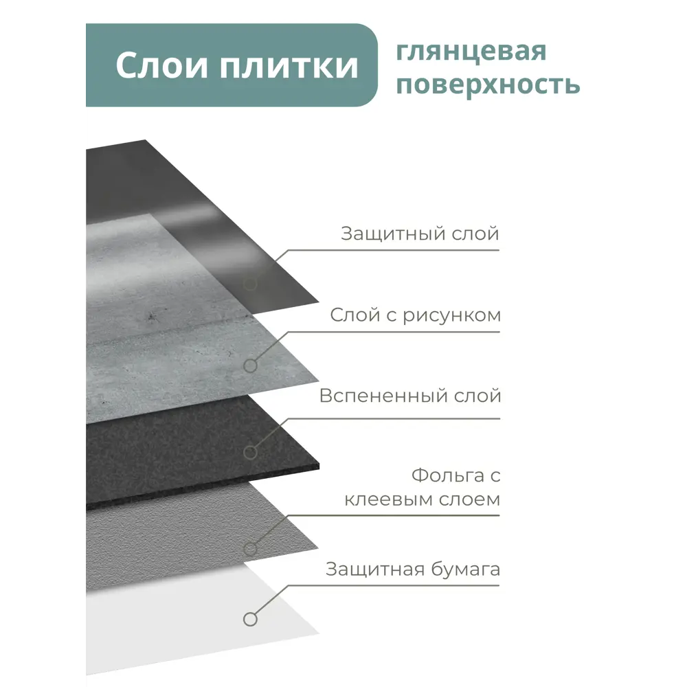 Фото 4 Комплект панелей ПВХ Центурион серый 300x300x2 мм 1.35м² 15 шт 79139-3 Фото 4 Комплект панелей ПВХ Центурион серый 300x300x2 мм 1.35м² 15 шт 79139-3