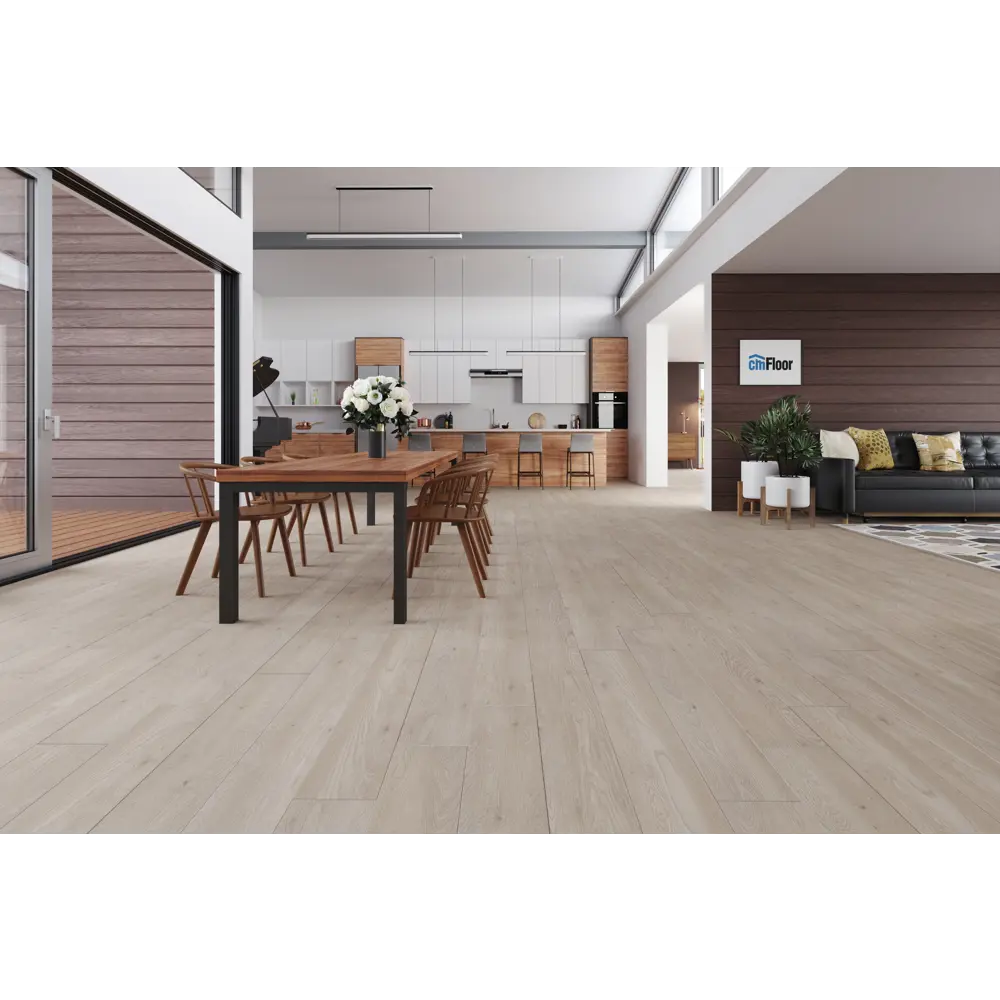 Фото 4 SPC плитка CM Floor ScandiWood Дуб Артик с подложкой 43 класс толщина 5 мм 1.75 м², цена за упаковку Фото 4 SPC плитка CM Floor ScandiWood Дуб Артик с подложкой 43 класс толщина 5 мм 1.75 м², цена за упаковку
