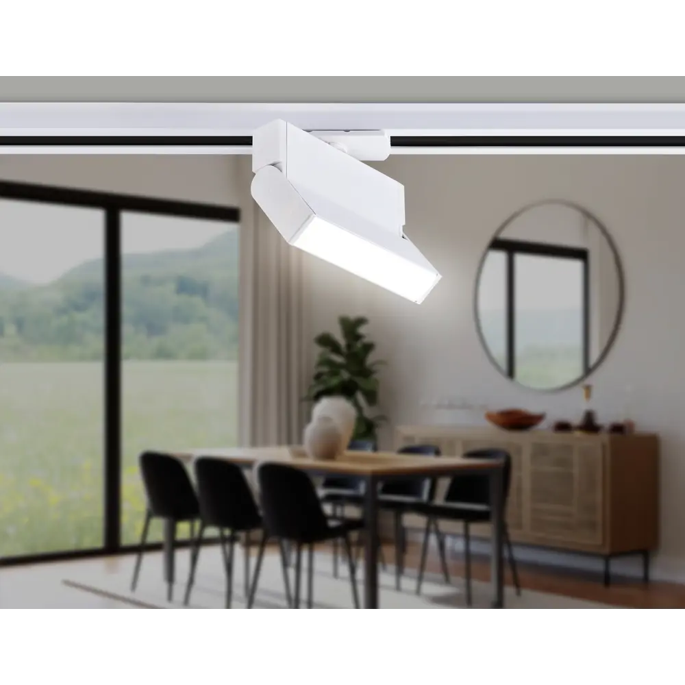 Фото 17 Трековый светильник линейный светодиодный Ambrella light Gl6801 6 Вт 2 м² цвет белый Фото 17 Трековый светильник линейный светодиодный Ambrella light Gl6801 6 Вт 2 м² цвет белый