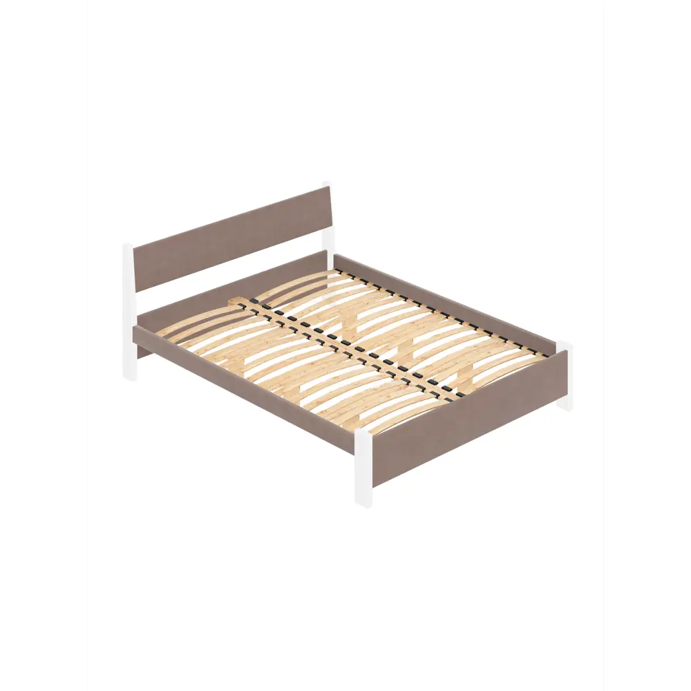 Фото Кровать Solarius Мишка орто основание 170 x 80 x 210 см дерево цвет мокко мусс;белый Фото Кровать Solarius Мишка орто основание 170 x 80 x 210 см дерево цвет мокко мусс;белый