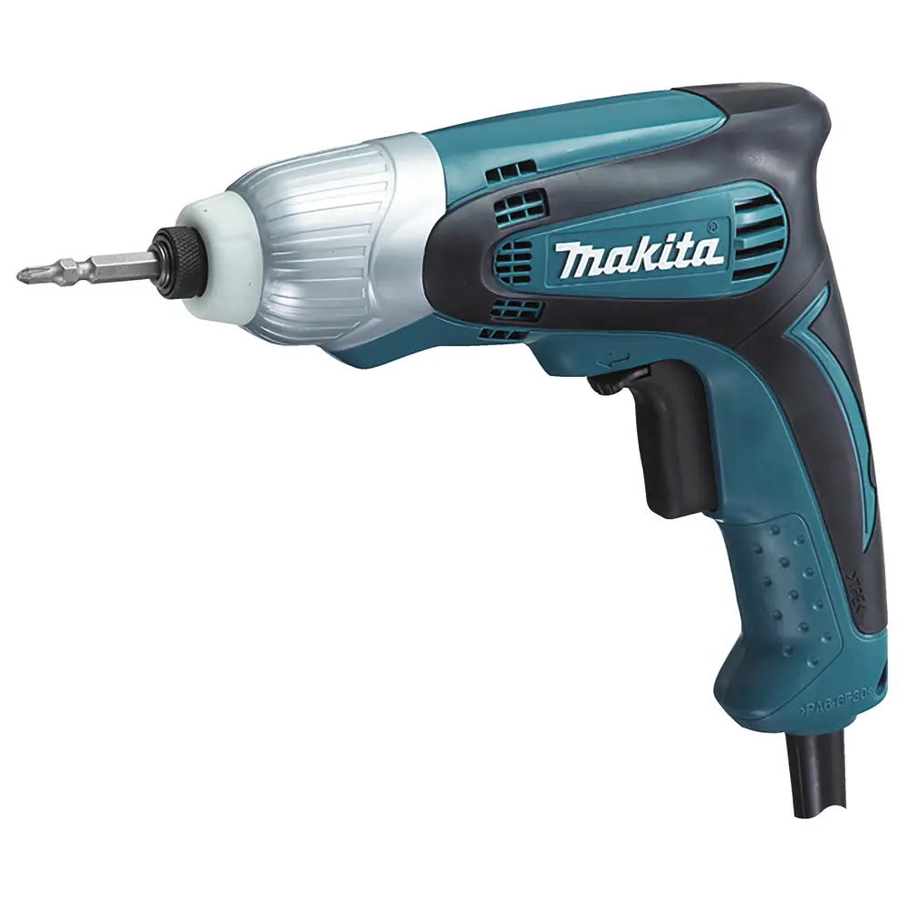 Фото Шуруповёрт сетевой ударный Makita TD0100, 230 Вт Фото Шуруповёрт сетевой ударный Makita TD0100, 230 Вт