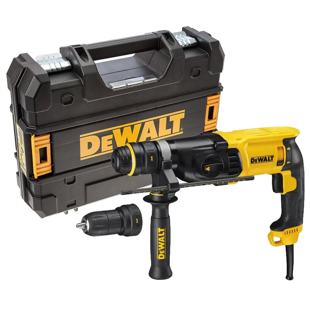 Фото 4 Перфоратор сетевой SDS Plus Dewalt D25134K 82182740, 800 Вт, 3 Дж Фото 4 Перфоратор сетевой SDS Plus Dewalt D25134K 82182740, 800 Вт, 3 Дж