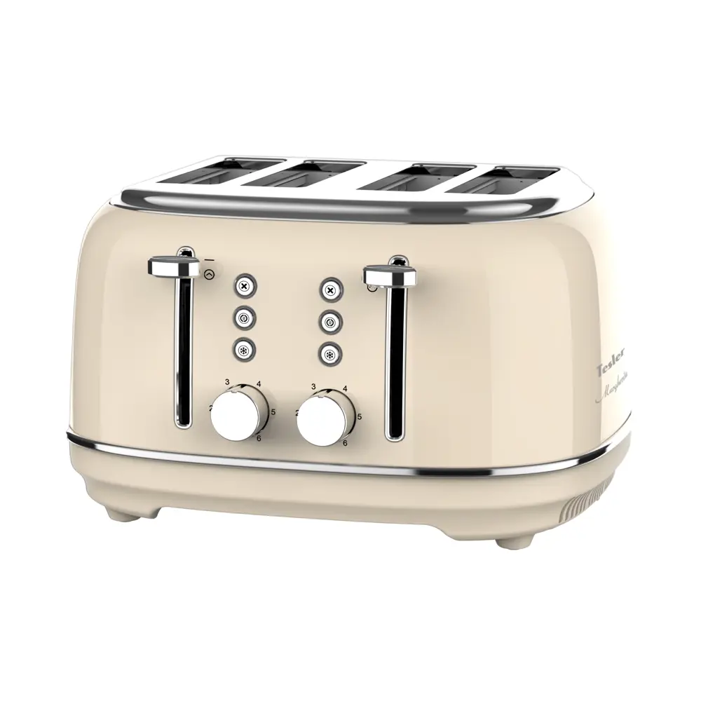 Фото 7 Тостер Tesler Tt-455 beige цвет бежевый Фото 7 Тостер Tesler Tt-455 beige цвет бежевый