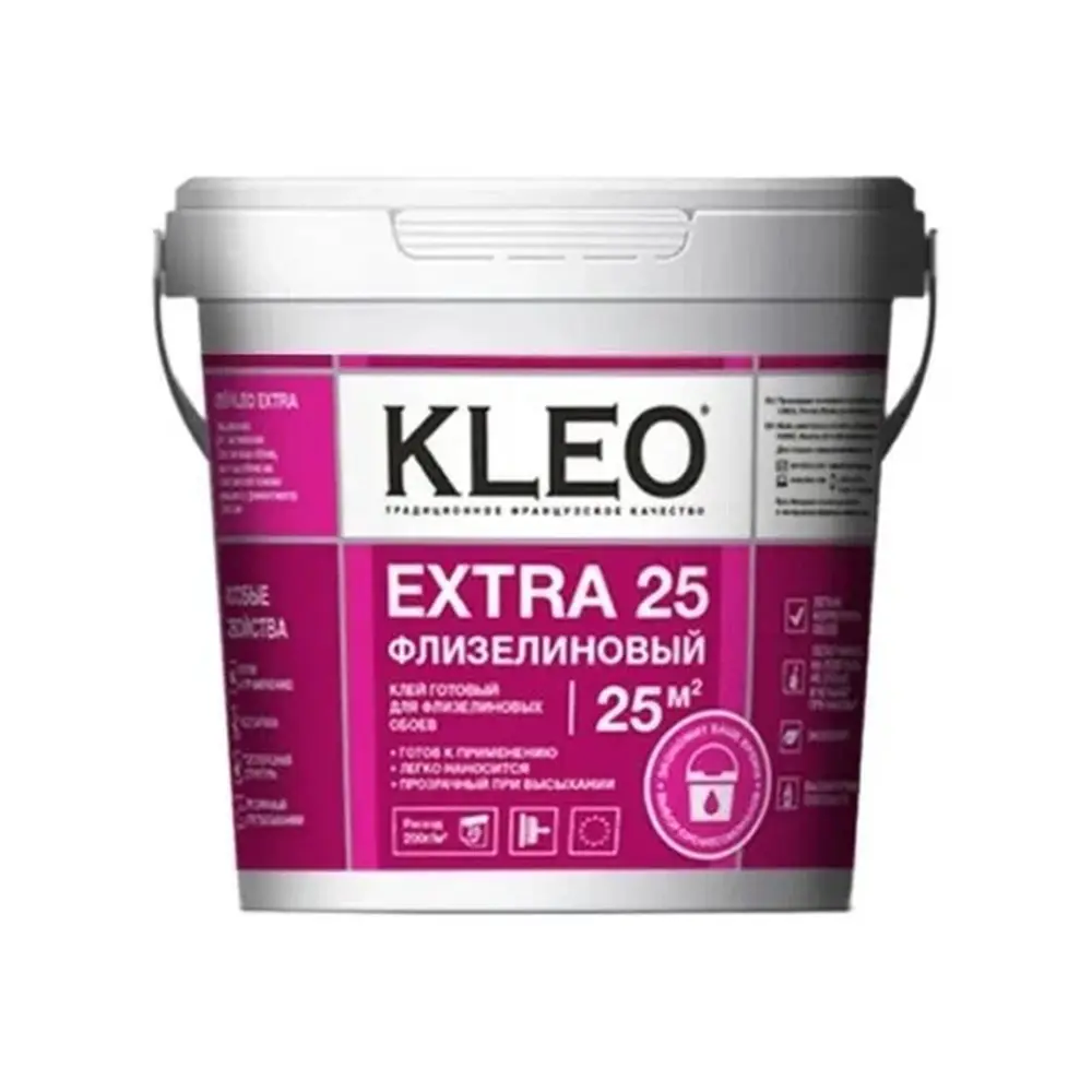 Фото Клей для флизелиновых обоев Kleo 191 extra 5 кг (1) Фото Клей для флизелиновых обоев Kleo 191 extra 5 кг (1)