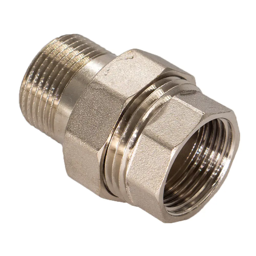Фото 3 Американка прямая СТМ 1 1/2"x1 1/2" ВР-НР латунь CRAS0112 Фото 3 Американка прямая СТМ 1 1/2"x1 1/2" ВР-НР латунь CRAS0112