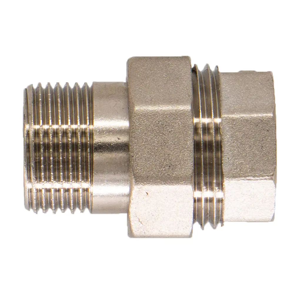 Фото 2 Американка прямая СТМ 1 1/2"x1 1/2" ВР-НР латунь CRAS0112 Фото 2 Американка прямая СТМ 1 1/2"x1 1/2" ВР-НР латунь CRAS0112
