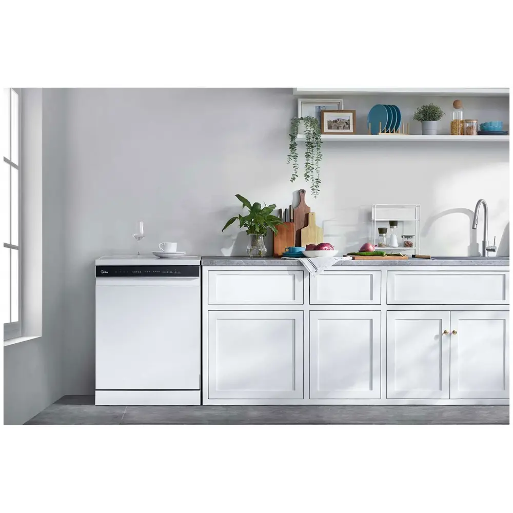 Фото 10 Отдельностоящая посудомоечная машина Midea MFD60S150Wi 59.8 см 9 программ цвет белый Фото 10 Отдельностоящая посудомоечная машина Midea MFD60S150Wi 59.8 см 9 программ цвет белый