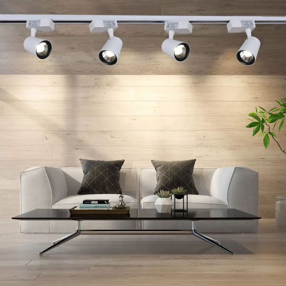 Фото 5 Трековый светильник спот светодиодный Reluce 06115-9.3-001qy led15w wt 15 Вт 1.25 м² цвет белый Фото 5 Трековый светильник спот светодиодный Reluce 06115-9.3-001qy led15w wt 15 Вт 1.25 м² цвет белый