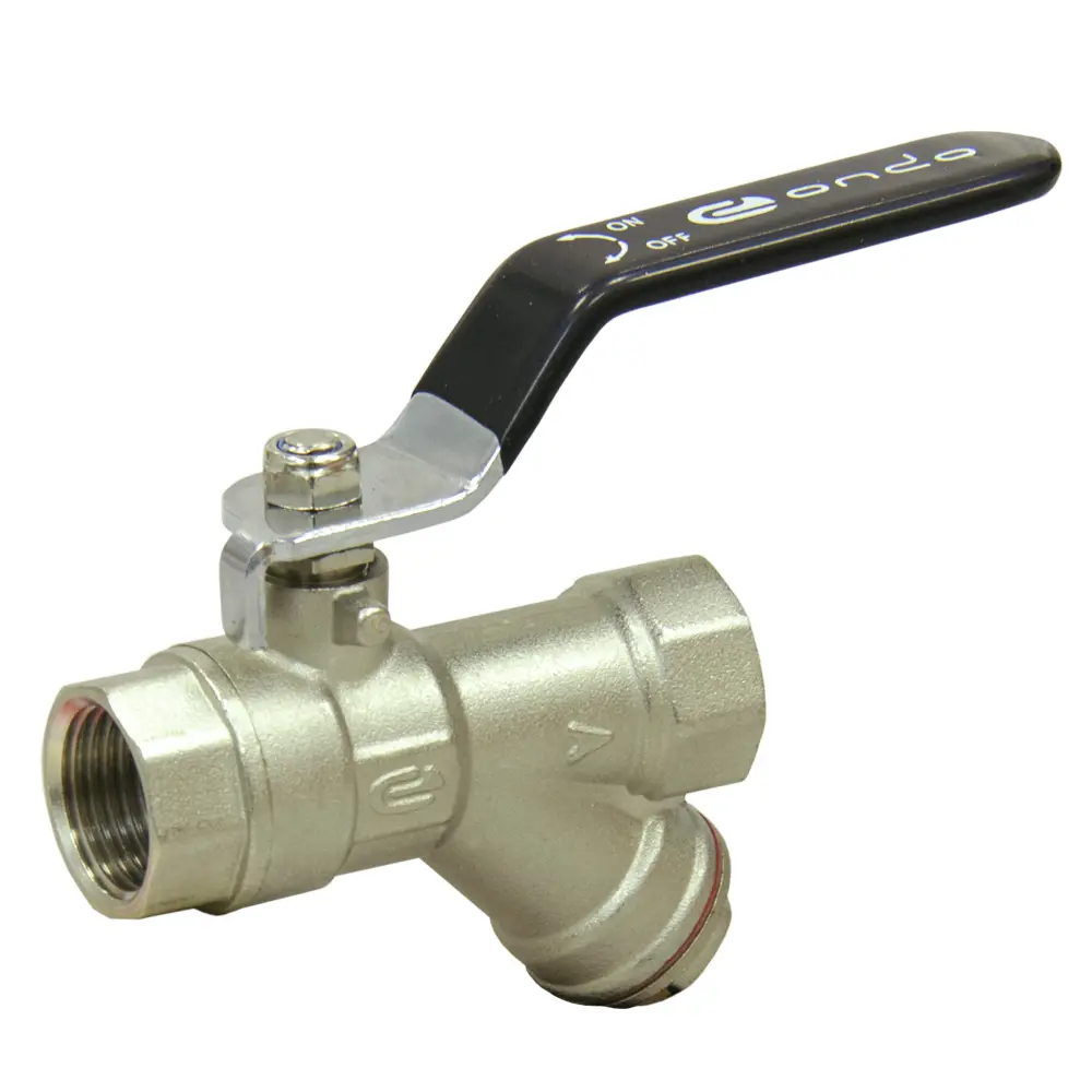 Фото Кран шаровой прямой Ondo ONFFF012 DN15 PN25 1/2" ВР латунь ручка рычаг Фото Кран шаровой прямой Ondo ONFFF012 DN15 PN25 1/2" ВР латунь ручка рычаг