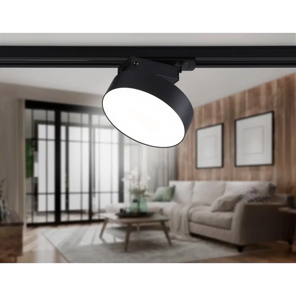 Фото 17 Трековый светильник спот светодиодный Ambrella light Gl6842 15 Вт 2 м² цвет черный Фото 17 Трековый светильник спот светодиодный Ambrella light Gl6842 15 Вт 2 м² цвет черный