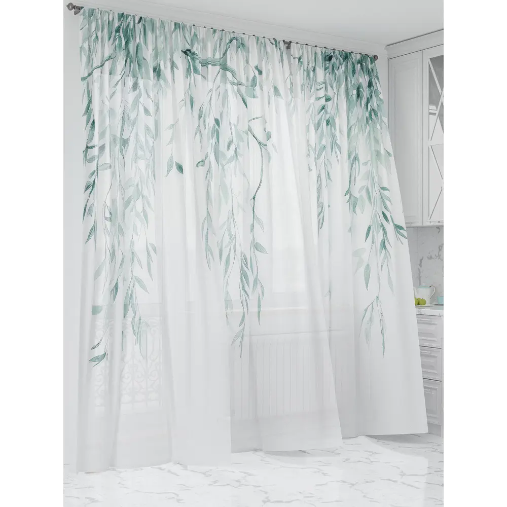 Фото 3 Тюль Comfy way Олион - 17 CW991017-250 на шторной ленте 250x450 см цвет белый Фото 3 Тюль Comfy way Олион - 17 CW991017-250 на шторной ленте 250x450 см цвет белый