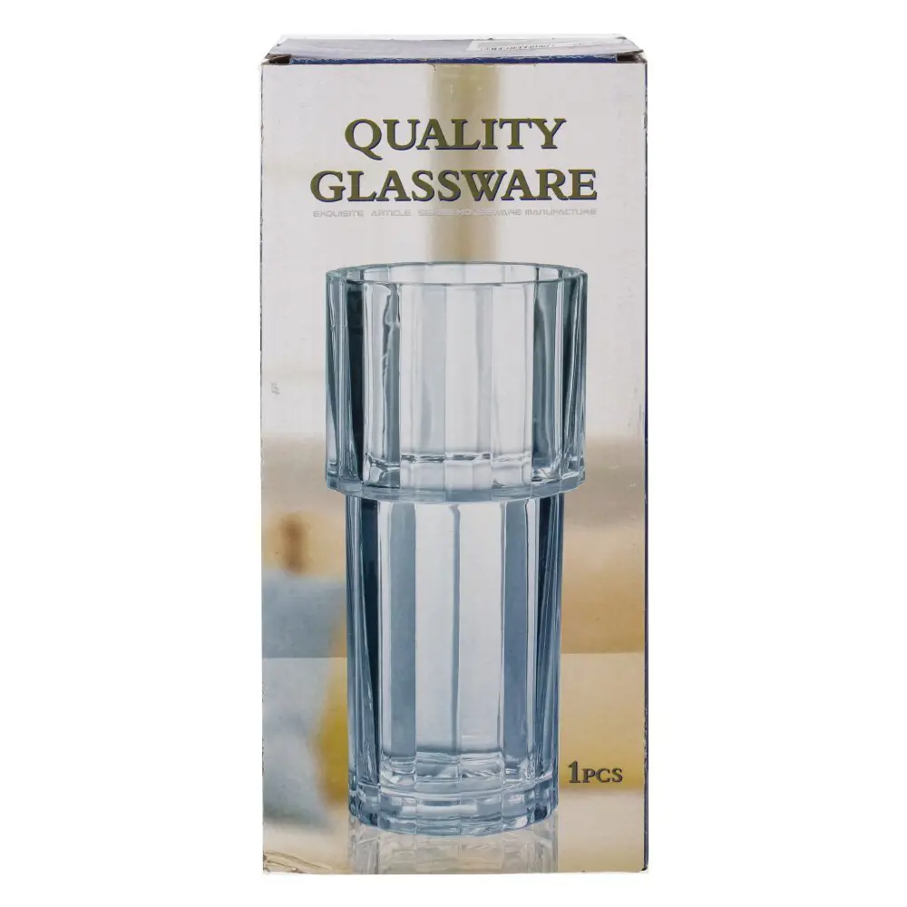 Фото 2 Ваза для цветов 800212 стекло 24 см, цвет бежевый Фото 2 Ваза для цветов 800212 стекло 24 см, цвет бежевый