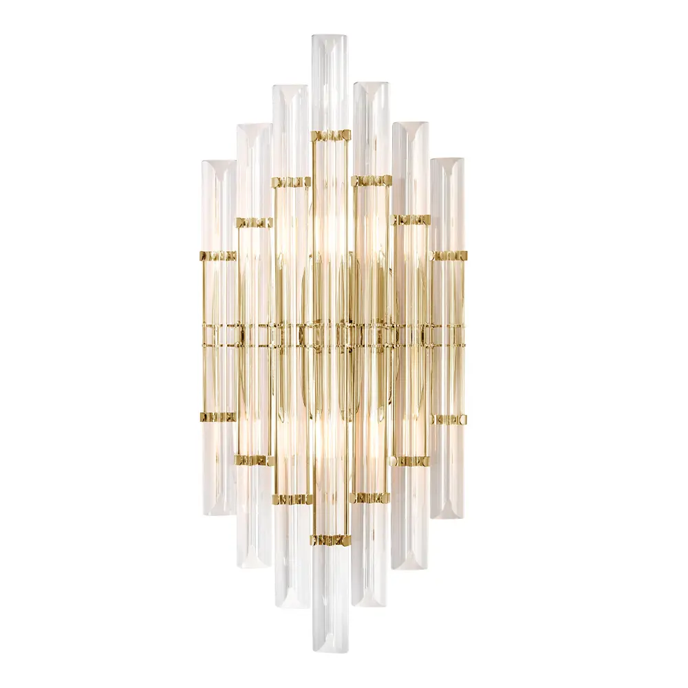 Фото Настенный светильник Crystal Lux 402_2880 цвет жёлтый/золотой Фото Настенный светильник Crystal Lux 402_2880 цвет жёлтый/золотой
