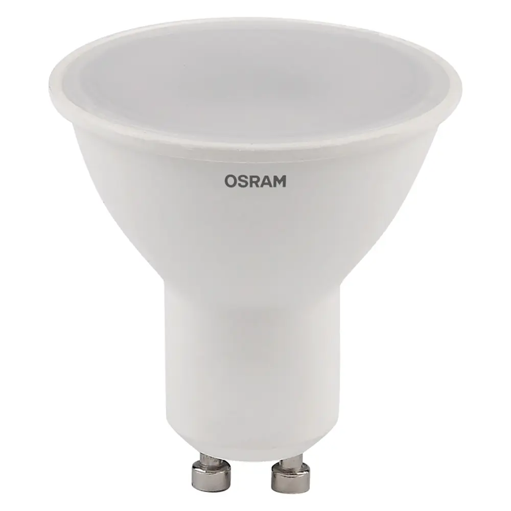 Фото 4 Набор ламп светодиодных Osram 4058075581586-10 GU10 220-240 В 7 Вт спот 560 Лм нейтральный белый свет 10 шт Фото 4 Набор ламп светодиодных Osram 4058075581586-10 GU10 220-240 В 7 Вт спот 560 Лм нейтральный белый свет 10 шт