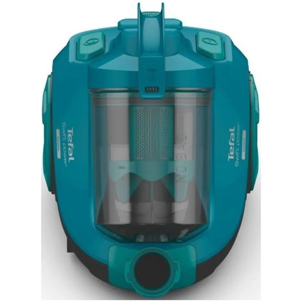 Фото 4 Пылесос с контейнером Tefal Swift power tw2922ea 750 Вт 1.5 л цвет голубой Фото 4 Пылесос с контейнером Tefal Swift power tw2922ea 750 Вт 1.5 л цвет голубой