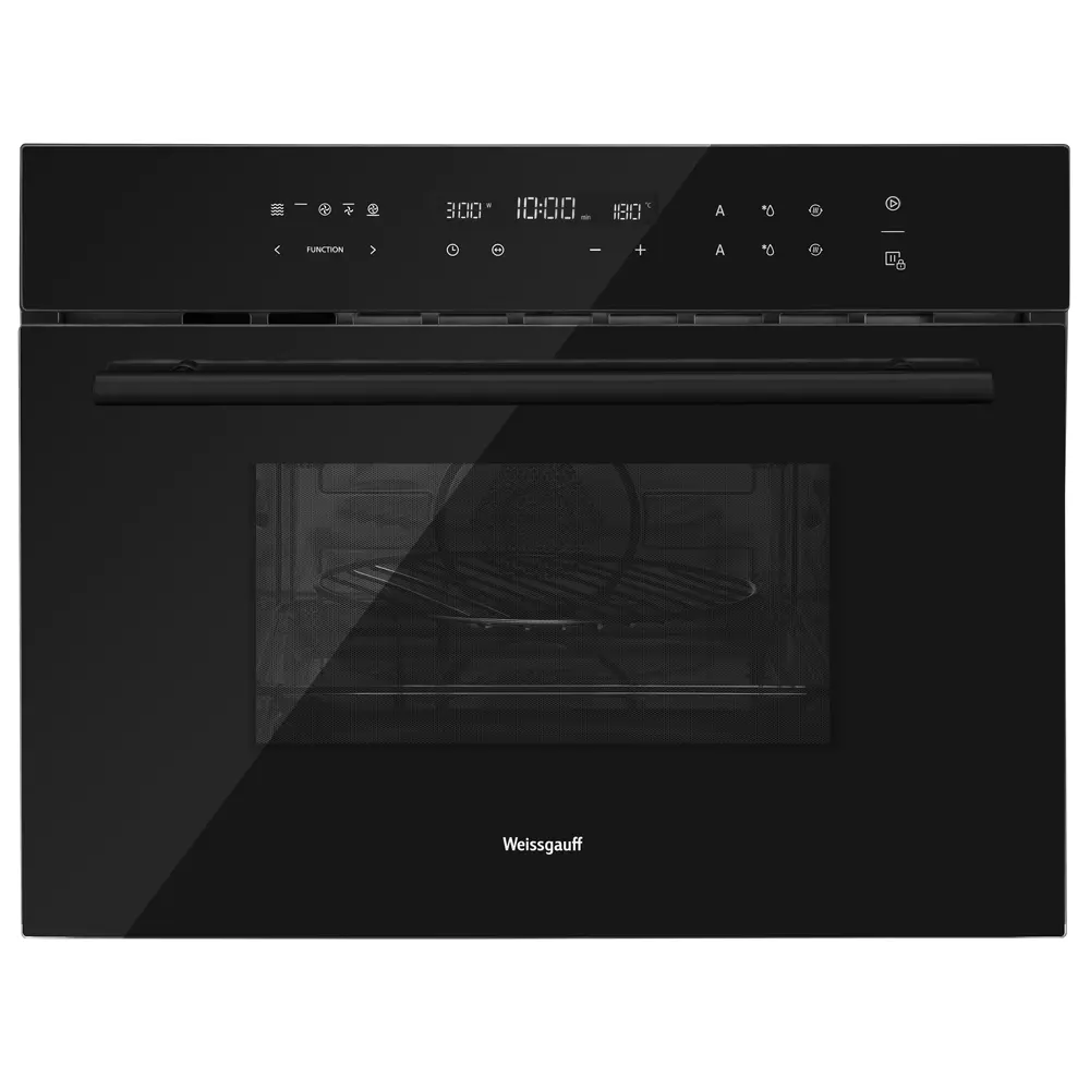 Фото Встраиваемый духовой шкаф Weissgauff 446 Black Edition 59.50x45.20x55 см цвет черный Фото Встраиваемый духовой шкаф Weissgauff 446 Black Edition 59.50x45.20x55 см цвет черный