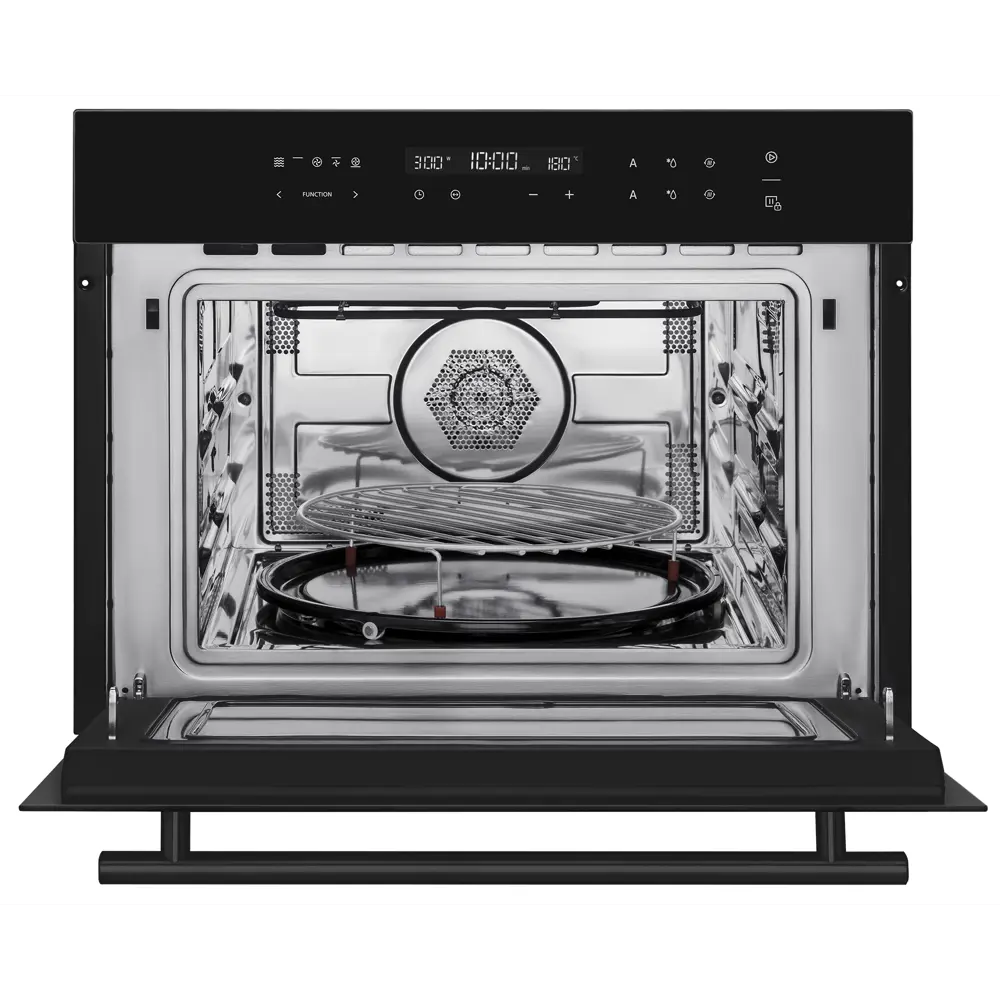 Фото 4 Встраиваемый духовой шкаф Weissgauff 446 Black Edition 59.50x45.20x55 см цвет черный Фото 4 Встраиваемый духовой шкаф Weissgauff 446 Black Edition 59.50x45.20x55 см цвет черный