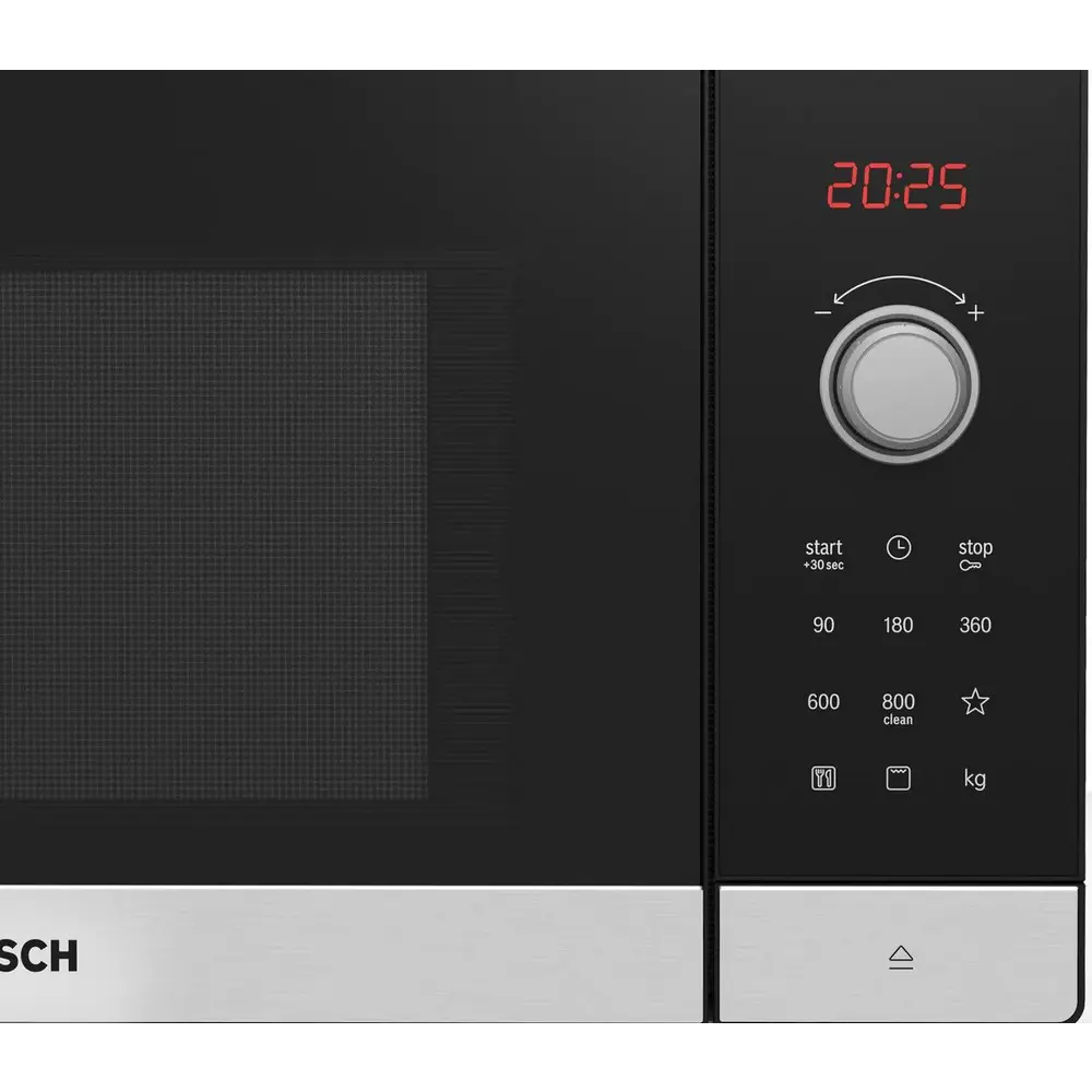 Фото 2 Отдельностоящая микроволновая печь Bosch FEL053MS1 25 л 49.5x29x37 см цвет черный, нержавеющая сталь Фото 2 Отдельностоящая микроволновая печь Bosch FEL053MS1 25 л 49.5x29x37 см цвет черный, нержавеющая сталь
