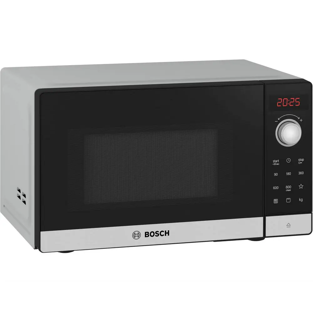 Фото 5 Отдельностоящая микроволновая печь Bosch FEL053MS1 25 л 49.5x29x37 см цвет черный, нержавеющая сталь Фото 5 Отдельностоящая микроволновая печь Bosch FEL053MS1 25 л 49.5x29x37 см цвет черный, нержавеющая сталь