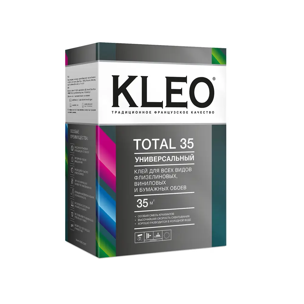 Фото Клей для обоев универсальный Kleo Total 1/20 250г Фото Клей для обоев универсальный Kleo Total 1/20 250г