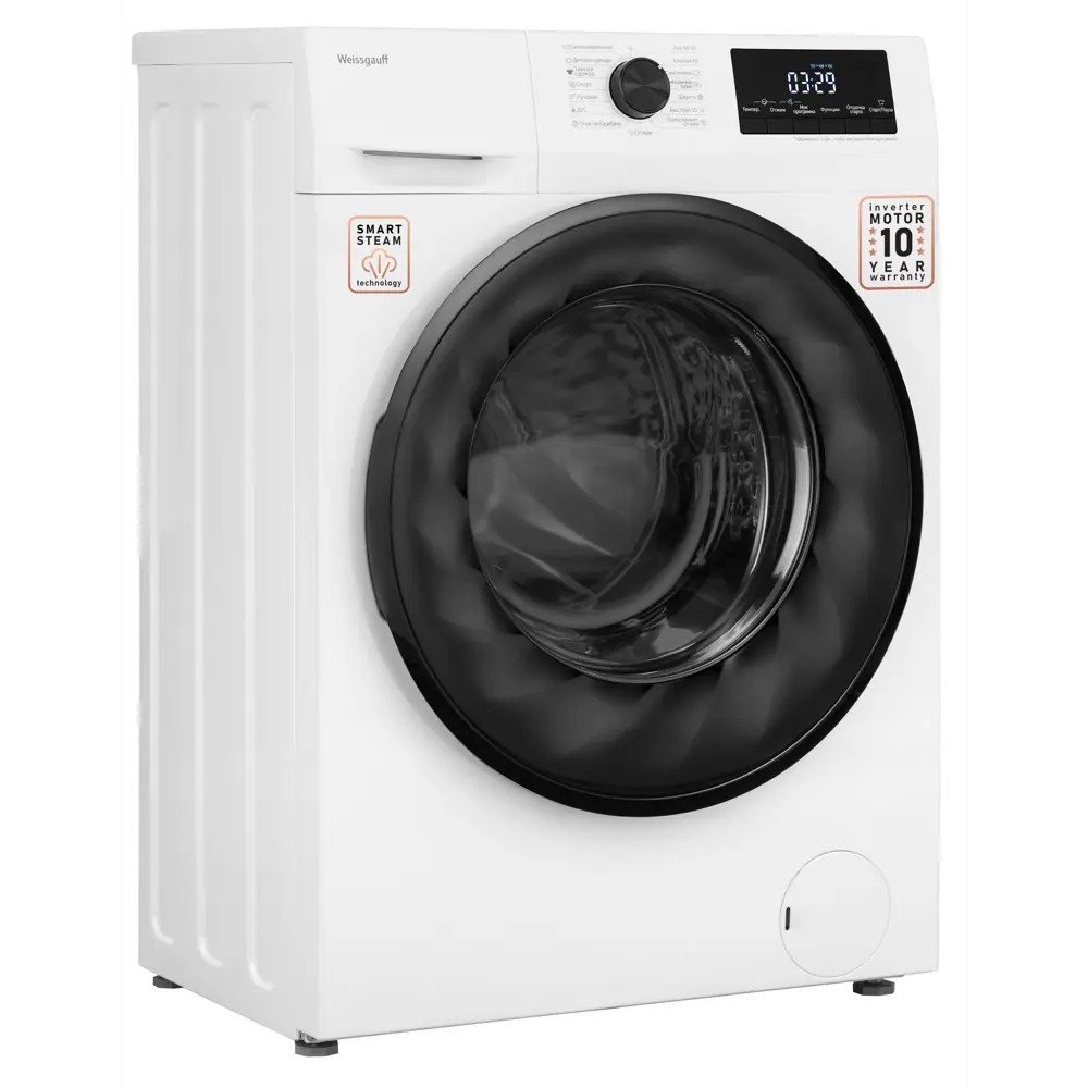 Фото Стиральная машина с инвертором и паром Weissgauff WM 4657 Inverter Steam Фото Стиральная машина с инвертором и паром Weissgauff WM 4657 Inverter Steam