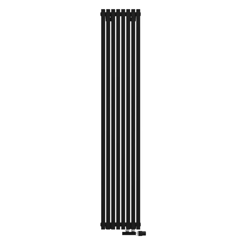 Фото 3 Радиатор КЗТО Quadrum 30 V 2-1750-8 U RAL1T103S9005 черный матовый муар