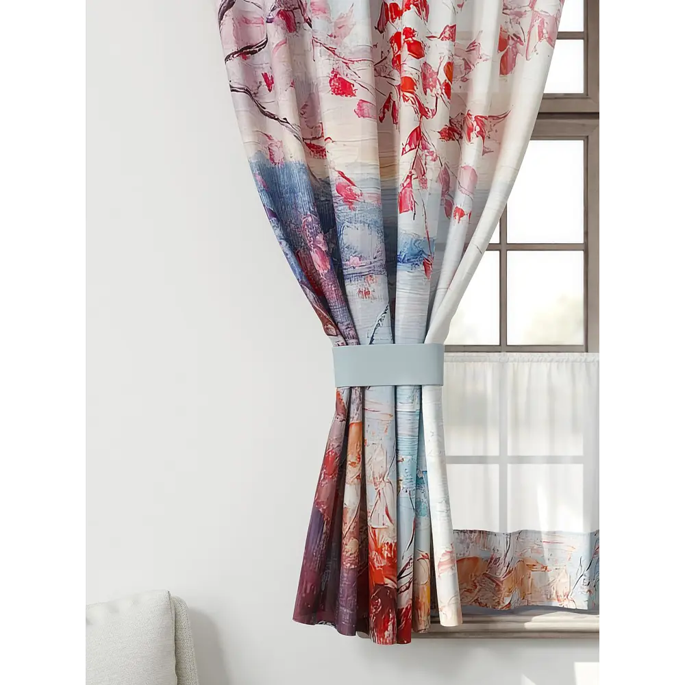 Фото 4 Комплект штор Comfy way Иномик - 26 CW705026-160 на шторной ленте 160x150 см цвет синий Фото 4 Комплект штор Comfy way Иномик - 26 CW705026-160 на шторной ленте 160x150 см цвет синий