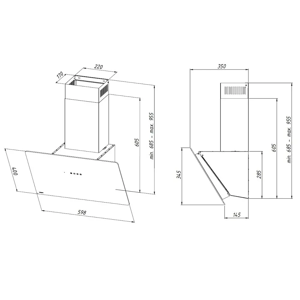 Фото 8 Вытяжка Akpo WK-11 Smart II 60 58 см цвет серый / серебристый Фото 8 Вытяжка Akpo WK-11 Smart II 60 58 см цвет серый / серебристый