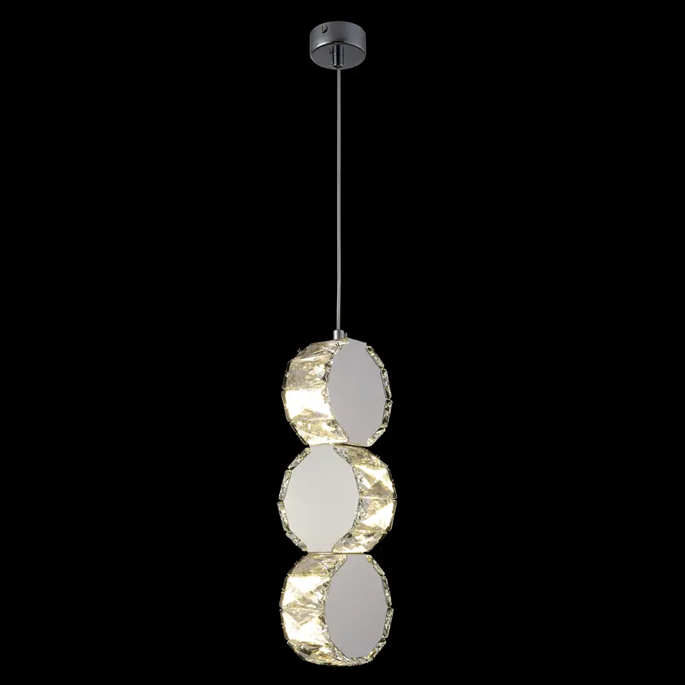 Фото 3 Светильник подвесной Crystal Lux Beso sp3 3 лампы 6 м² цвет хром Фото 3 Светильник подвесной Crystal Lux Beso sp3 3 лампы 6 м² цвет хром