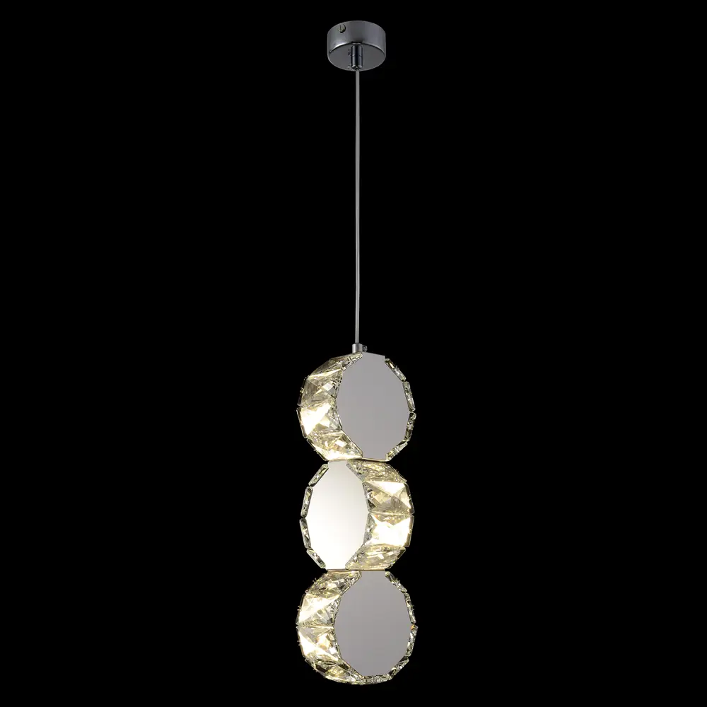 Фото Светильник подвесной Crystal Lux Beso sp3 3 лампы 6 м² цвет хром Фото Светильник подвесной Crystal Lux Beso sp3 3 лампы 6 м² цвет хром