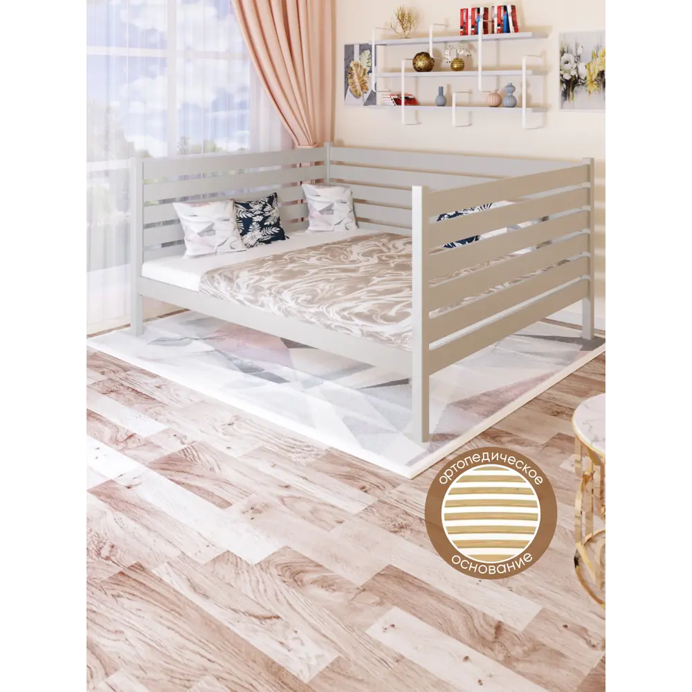 Фото 3 Кровать Solarius Tahta-spin140-160plat-orto 150 x 101 x 170 см сосна цвет бежевый Фото 3 Кровать Solarius Tahta-spin140-160plat-orto 150 x 101 x 170 см сосна цвет бежевый