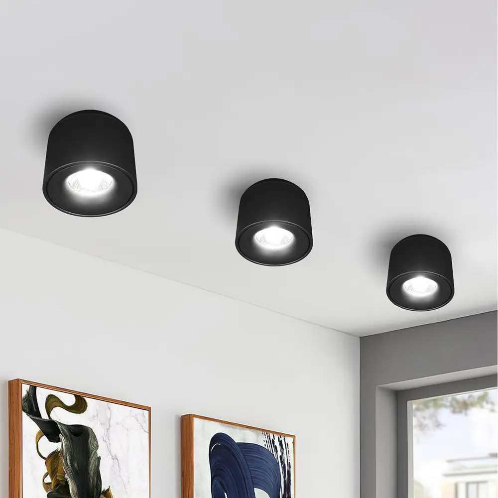 Фото 9 Светильник точечный накладной светодиодный Loft It Tictac 10219 4000K 3 м² цвет черный Фото 9 Светильник точечный накладной светодиодный Loft It Tictac 10219 4000K 3 м² цвет черный