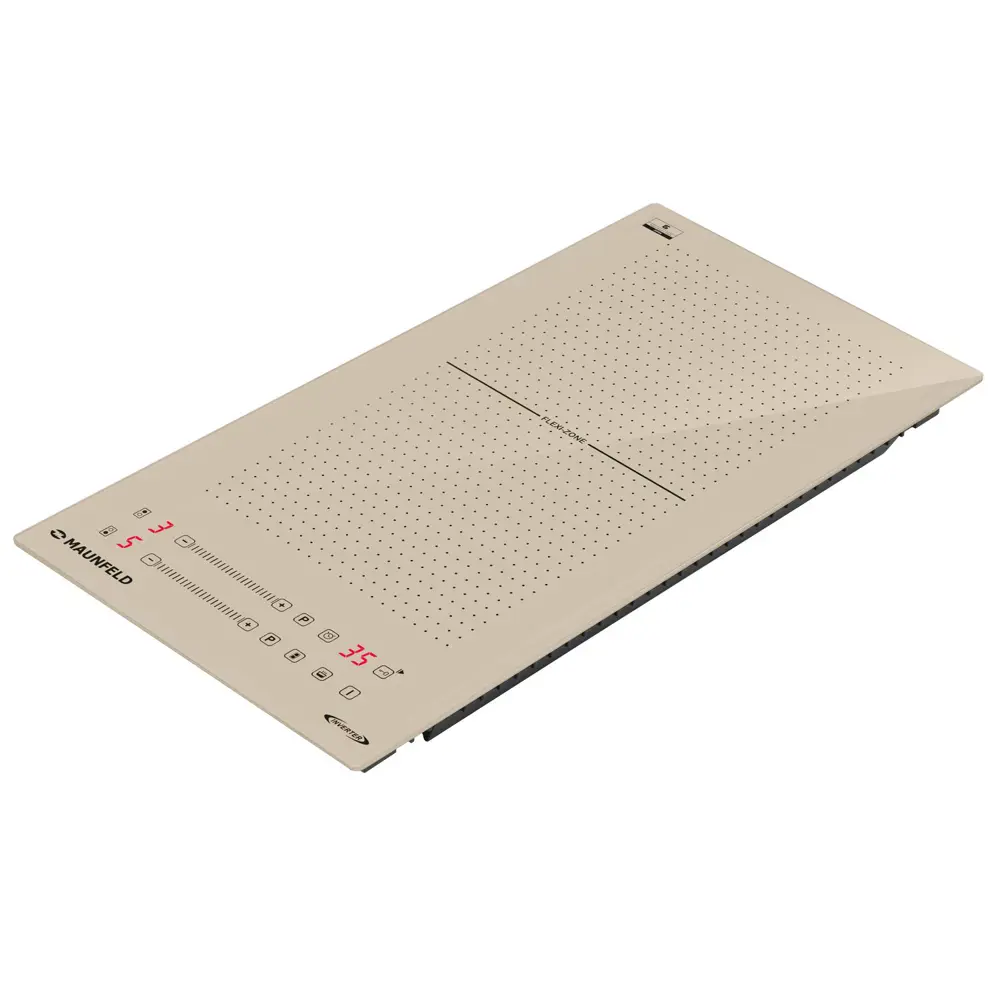 Фото 3 Индукционная варочная панель Maunfeld CVI292S2FBG Inverter 29 см 2 конфорки цвет бежевый Фото 3 Индукционная варочная панель Maunfeld CVI292S2FBG Inverter 29 см 2 конфорки цвет бежевый