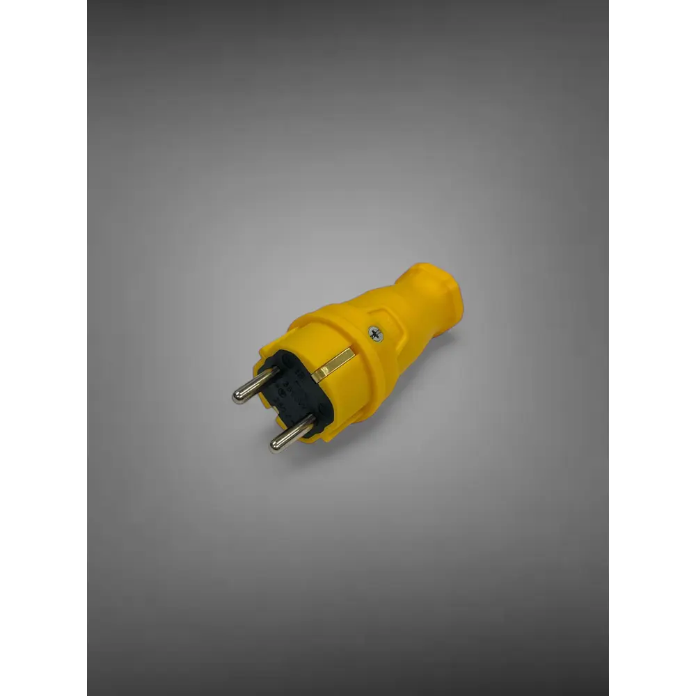 Фото 5 Вилка Itok i-KI-KV-ICONNECT-1PEN-IP44-YELLOW 220-250 В с заземлением цвет желтый