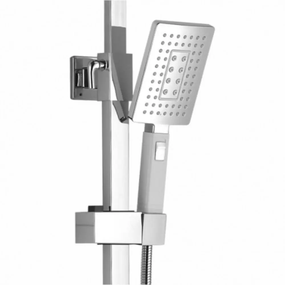 Фото 4 Душевая система Rose R1636F 1 режим цвет белый Фото 4 Душевая система Rose R1636F 1 режим цвет белый