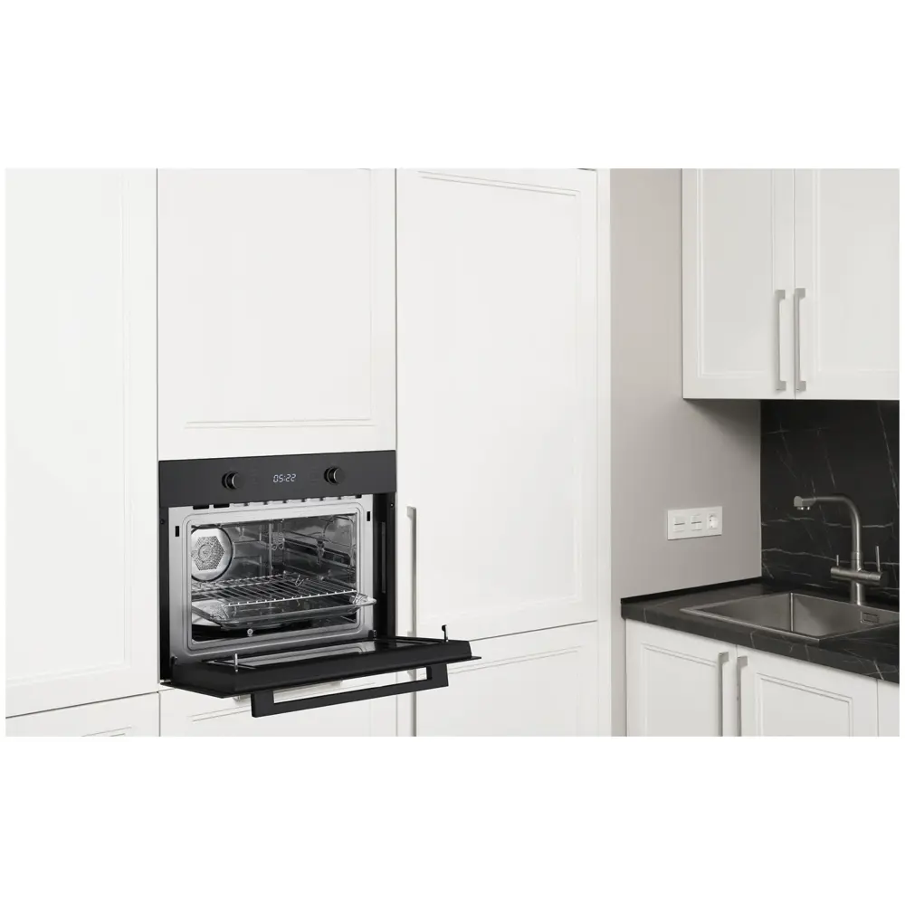 Фото 5 Встраиваемый духовой шкаф Weissgauff Oe 449 Pdb Black Edition 59.50x45.40x56.80 см цвет черный Фото 5 Встраиваемый духовой шкаф Weissgauff Oe 449 Pdb Black Edition 59.50x45.40x56.80 см цвет черный