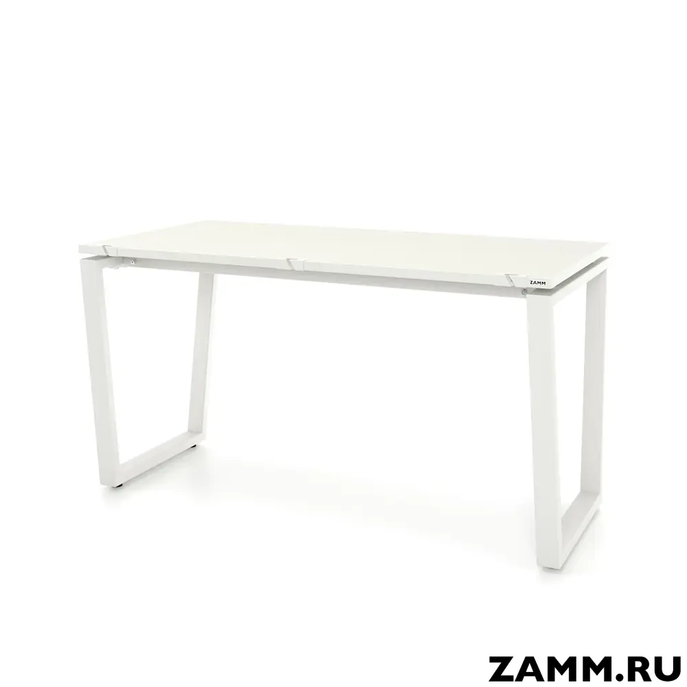 Фото Письменный стол ПС-26771.70x100:AA.25/04-02 Zamm Ирис (Тип 2) 100x75x70 см Металл цвет белый Фото Письменный стол ПС-26771.70x100:AA.25/04-02 Zamm Ирис (Тип 2) 100x75x70 см Металл цвет белый