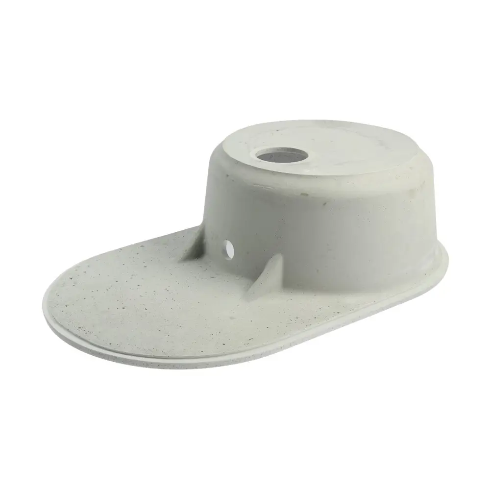 Фото 6 Врезная мойка Zett Lab 110/Q10 73x45x25 см мрамор цвет светло-серый Фото 6 Врезная мойка Zett Lab 110/Q10 73x45x25 см мрамор цвет светло-серый