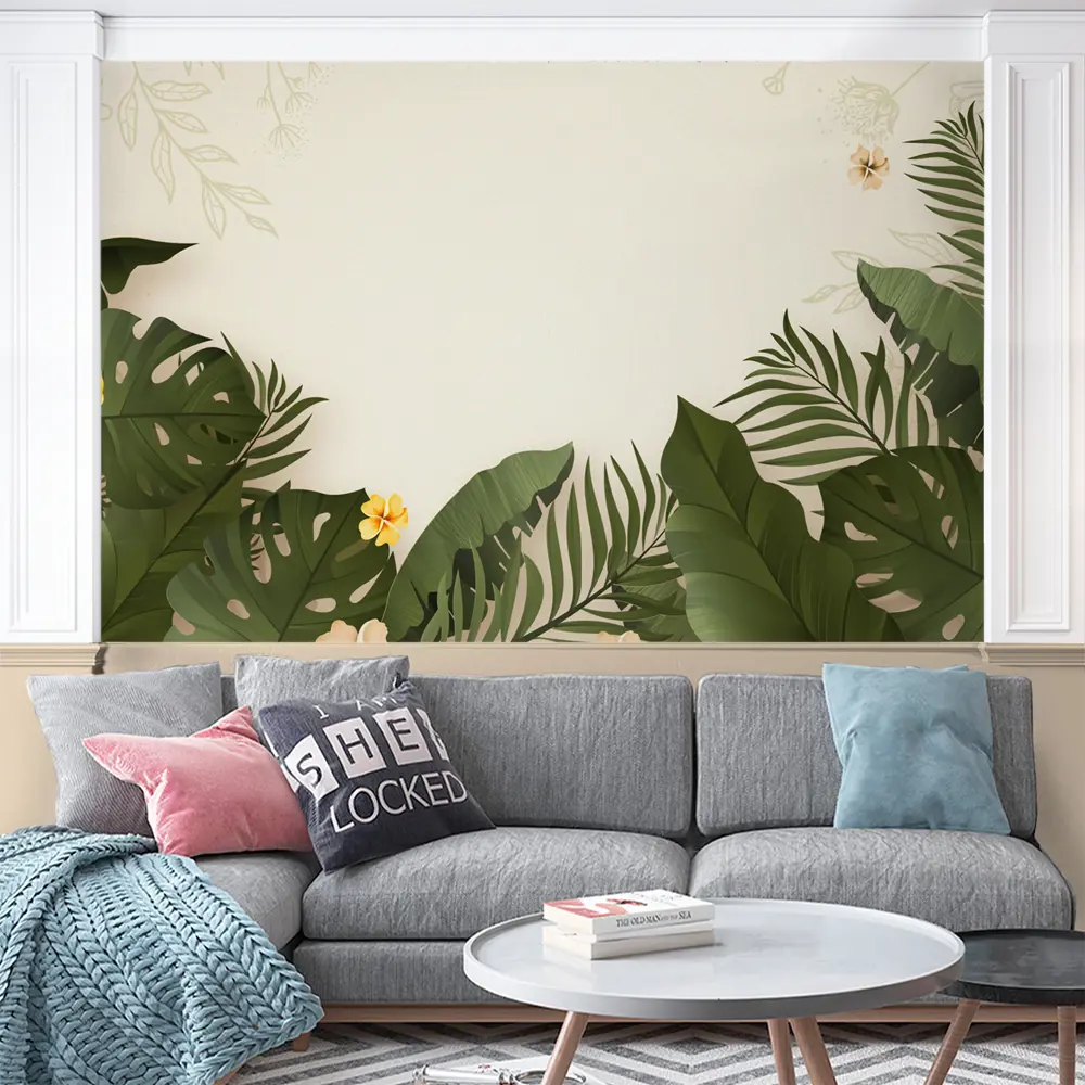 Фото 5 Фотообои флизелиновые Urban Style Тропические листья UST6843, 200x135 см Фото 5 Фотообои флизелиновые Urban Style Тропические листья UST6843, 200x135 см