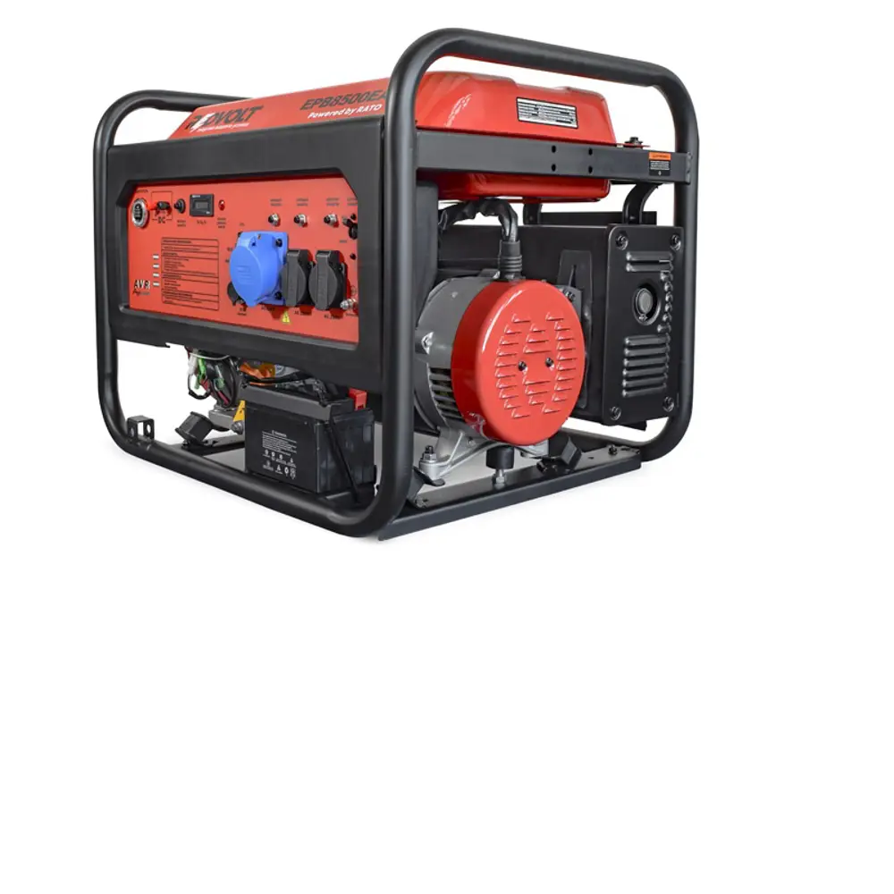 Фото 2 Генератор бензиновый Redvolt EPB8500EA 8.5 кВт Фото 2 Генератор бензиновый Redvolt EPB8500EA 8.5 кВт