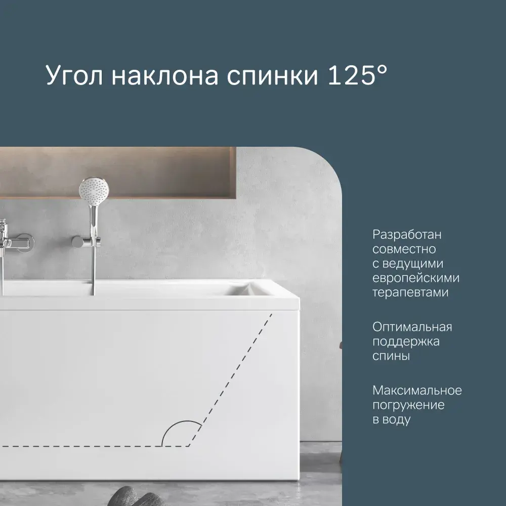 Фото 3 Ванна акриловая Am.pm Gem 170x75 комплект 3 в 1: ванна, каркас и слив-перелив черный Фото 3 Ванна акриловая Am.pm Gem 170x75 комплект 3 в 1: ванна, каркас и слив-перелив черный