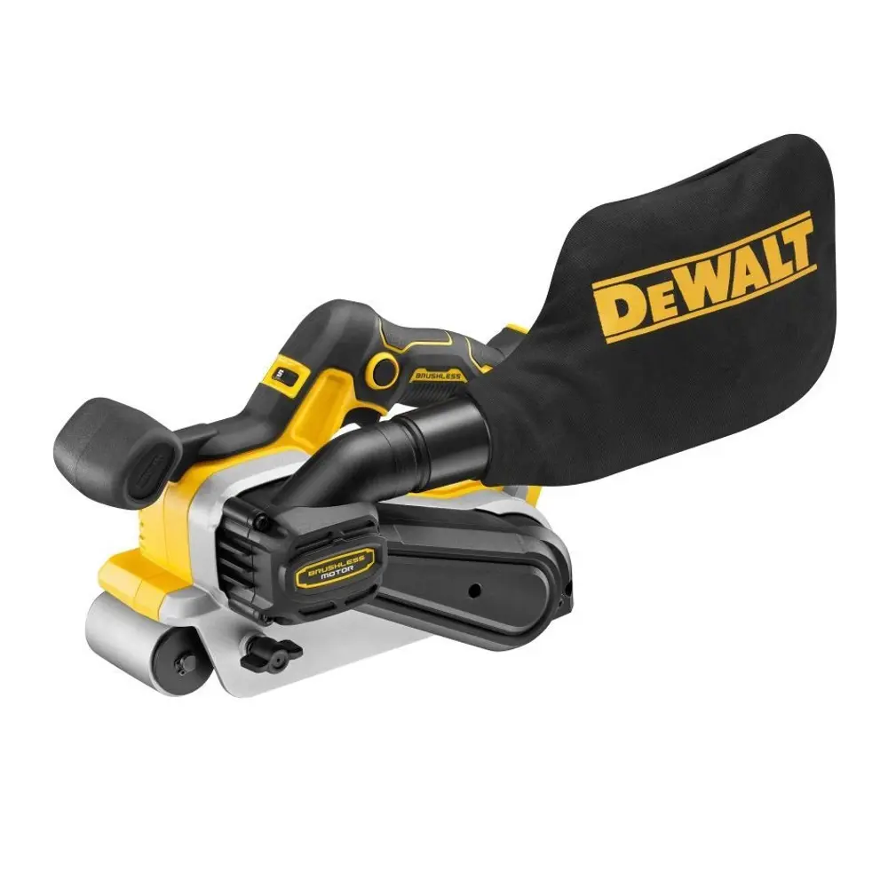 Фото 2 Ленточная шлифовальная машина аккумуляторная Dewalt DCW220NT-XJ, 18 В Li-Ion 125 мм, без АКБ и ЗУ Фото 2 Ленточная шлифовальная машина аккумуляторная Dewalt DCW220NT-XJ, 18 В Li-Ion 125 мм, без АКБ и ЗУ