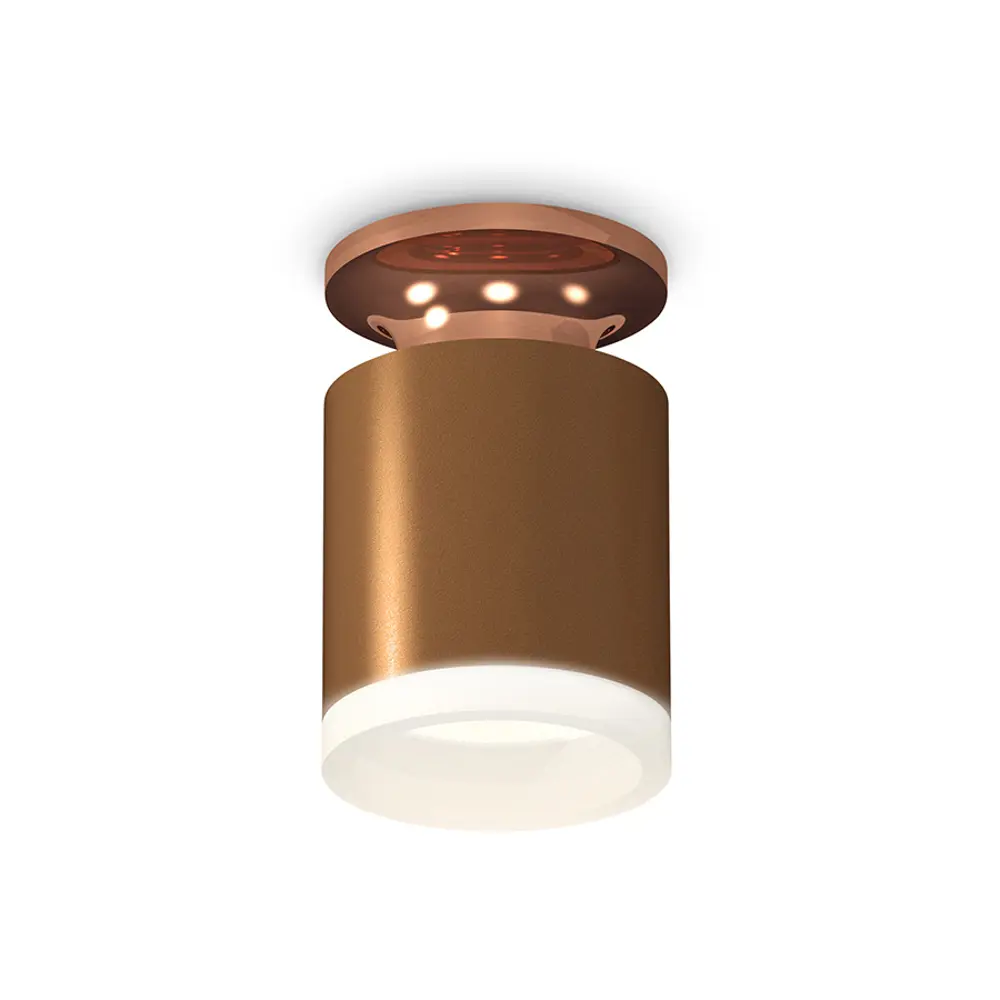 Фото Светильник точечный накладной Ambrella light Xs6304152 2 м² цвет кофе Фото Светильник точечный накладной Ambrella light Xs6304152 2 м² цвет кофе