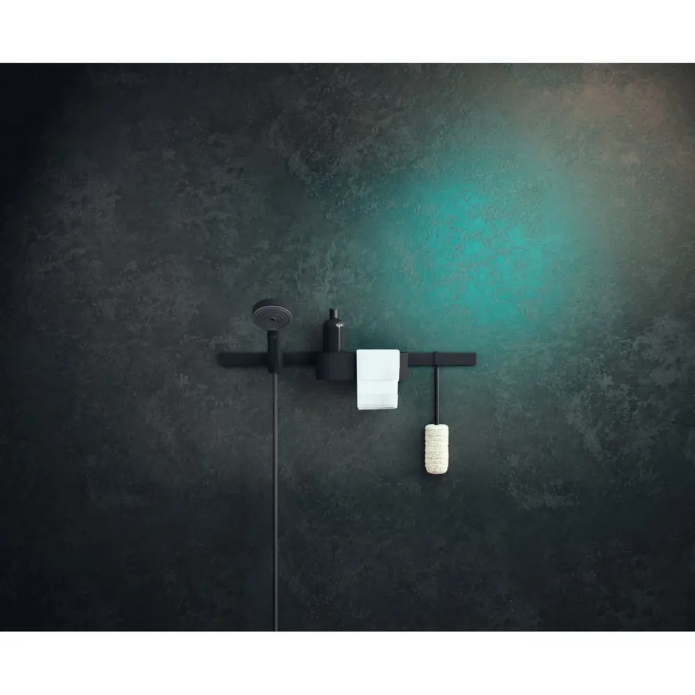 Фото 7 Лейка для душа Hansgrohe Pulsify Select 105 3 режима цвет матовый черный Фото 7 Лейка для душа Hansgrohe Pulsify Select 105 3 режима цвет матовый черный