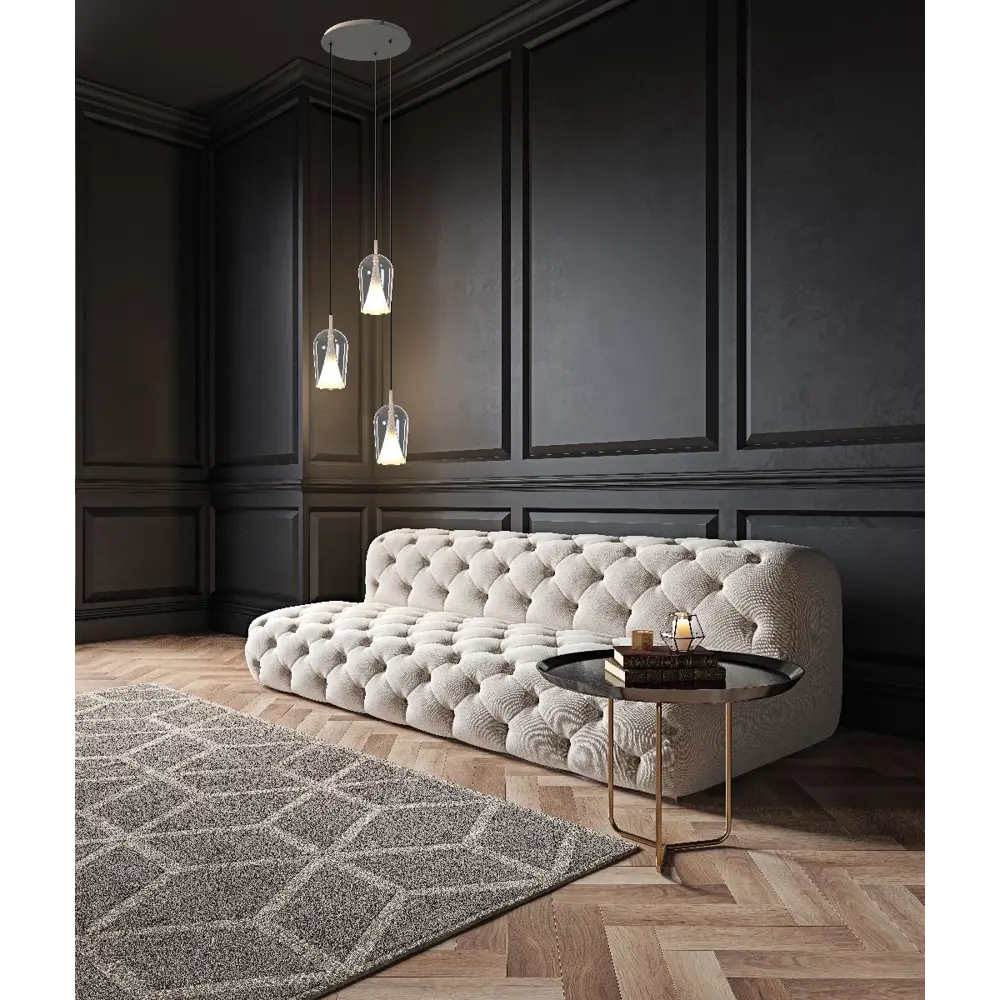 Фото 4 Светильник подвесной Mantra Elsa 8250+8260 1 лампа 4 м² цвет прозрачный Фото 4 Светильник подвесной Mantra Elsa 8250+8260 1 лампа 4 м² цвет прозрачный
