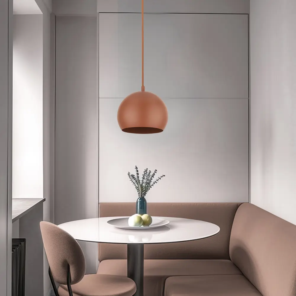 Фото 3 Светильник подвесной Tk lighting Zoe A068736 1 лампа 2 м² цвет красный Фото 3 Светильник подвесной Tk lighting Zoe A068736 1 лампа 2 м² цвет красный